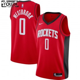 Dres Houston Rockets Russell Westbrook 0 2020-21 Nike Icon Edition Swingman - Dječji